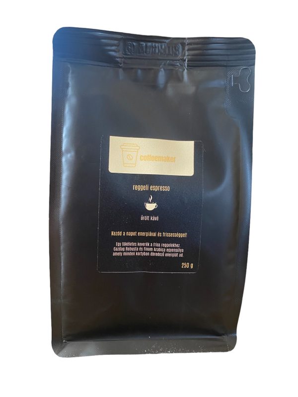 Reggeli eszpresszo őrölt kávékeverék (250g)