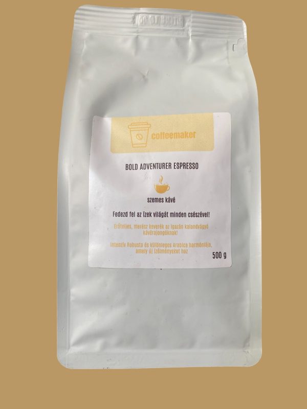 BOLD ADVENTURER ESPRESSO szemes kávékeverék (500g) - Image 4