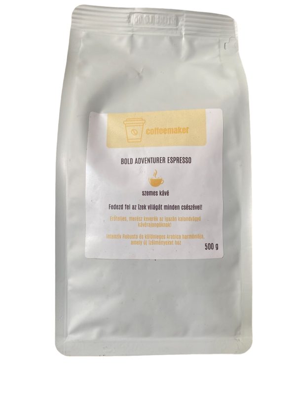 BOLD ADVENTURER ESPRESSO szemes kávékeverék (500g)