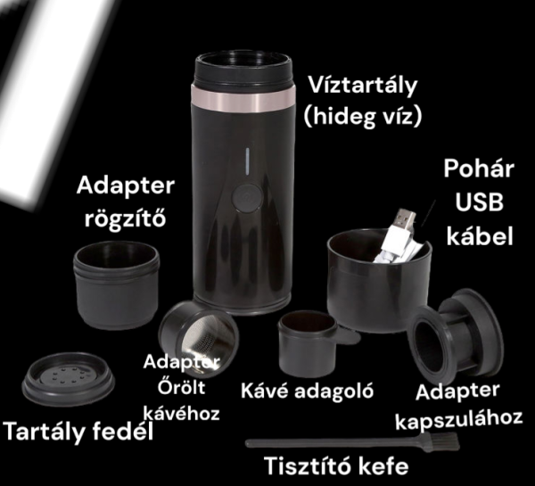 Coffeemaker PCM03 Hordozható Kávéfőző - Image 5