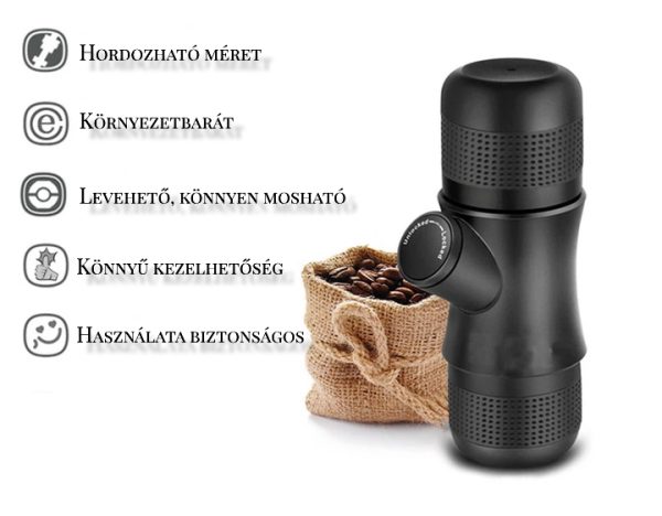 Coffeemaker Hordozható kézi kávéfőző - Image 4