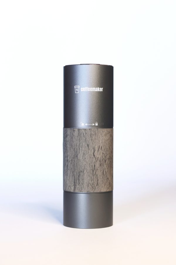 Hordozható tárcsás kávéőrlő