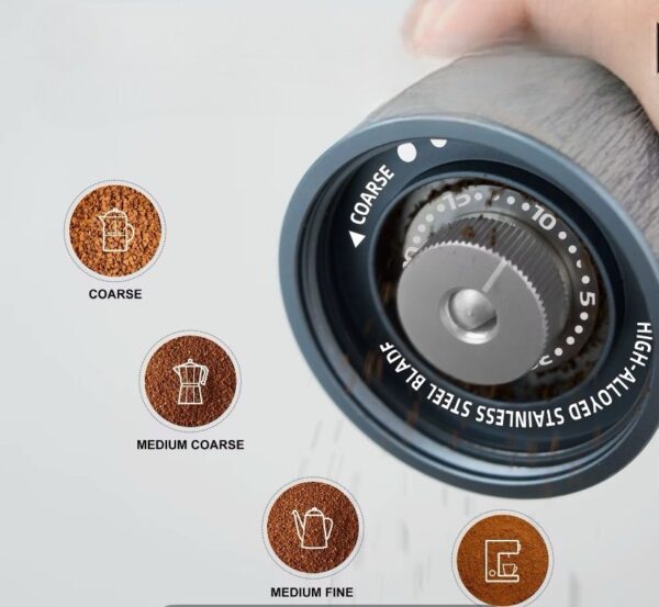 Hordozható tárcsás kávéőrlő - Image 4