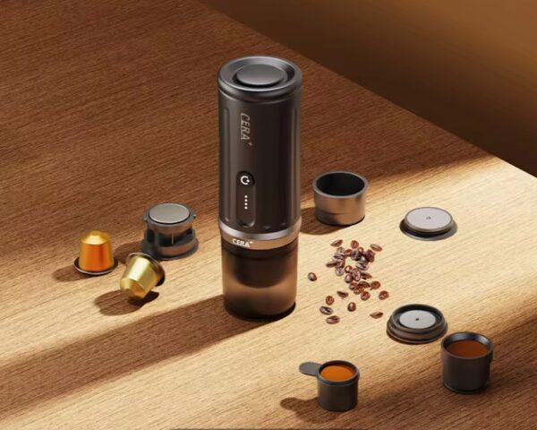 Coffeemaker PCM03S Hordozható kávéfőző extra erős akkumulátorral - Image 8