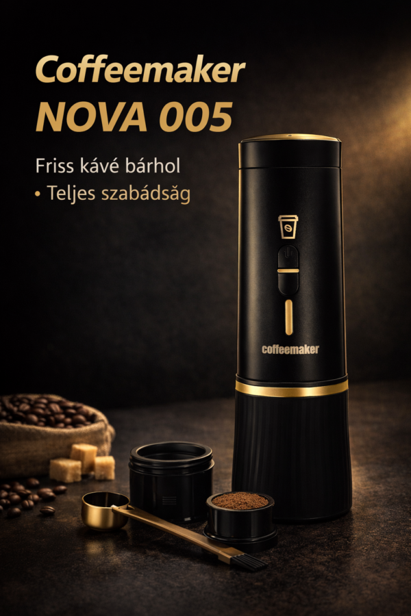 Coffeemaker NOVA 005 – Új hullám a hordozható kávézásban. - Image 3